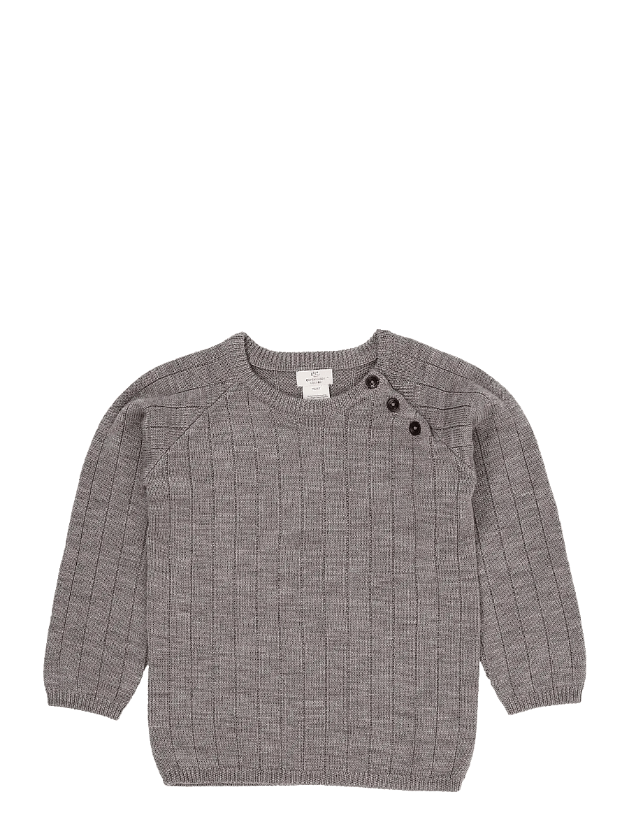 Copenhagen Colors - MERINO KNITTED BLOUSE - pullover - natural melange - 0