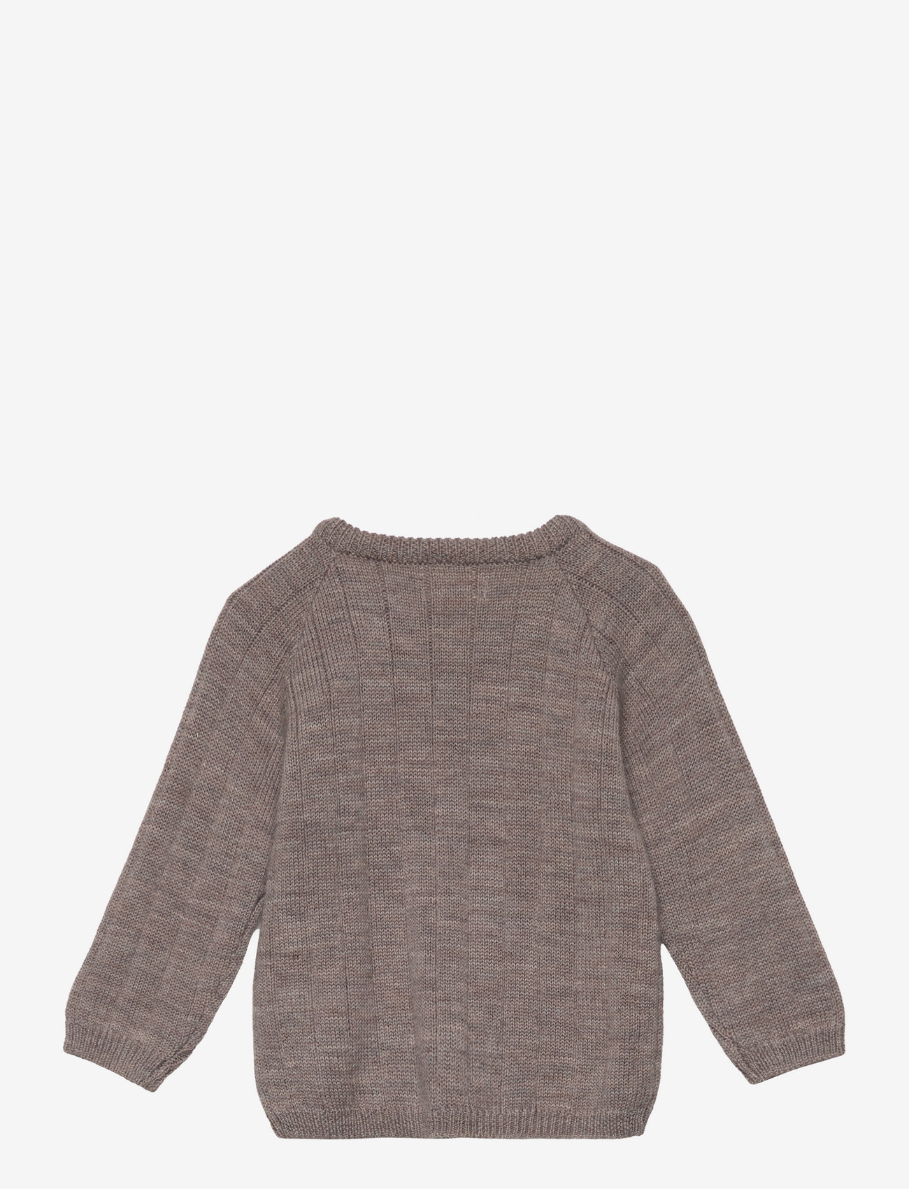Copenhagen Colors - MERINO KNITTED BLOUSE - pullover - natural melange - 1