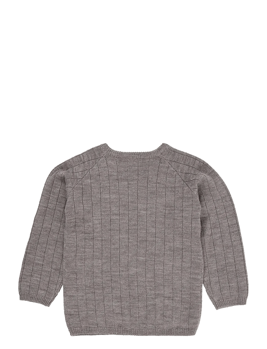 Copenhagen Colors - MERINO KNITTED BLOUSE - pullover - natural melange - 2