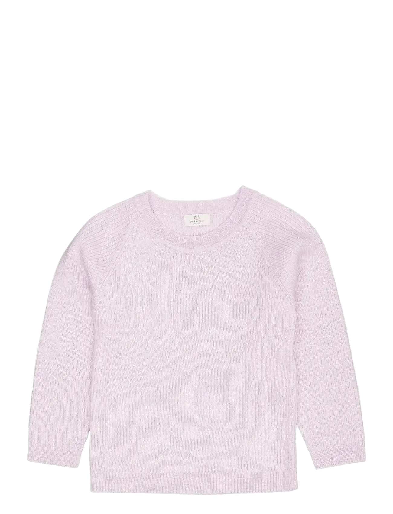 MERINO CLASSIC RIB BLOUSE - LAVENDER