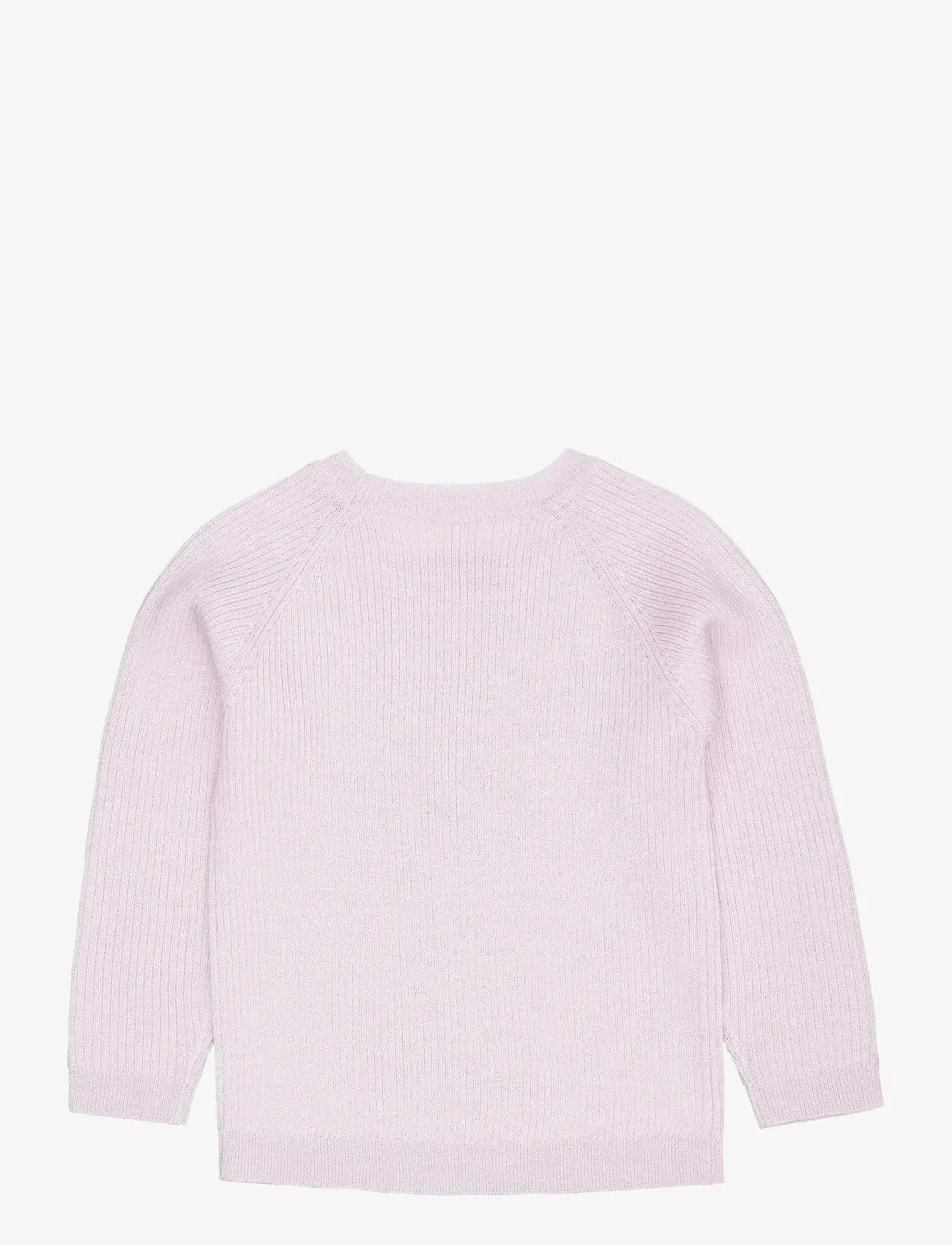 Copenhagen Colors - MERINO CLASSIC RIB BLOUSE - stickade tröjor - lavender - 1