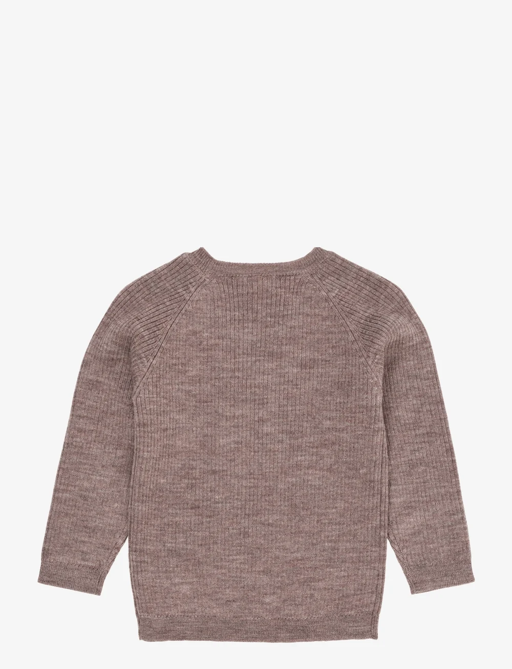 Copenhagen Colors - MERINO CLASSIC RIB BLOUSE - pullover - natural melange - 1