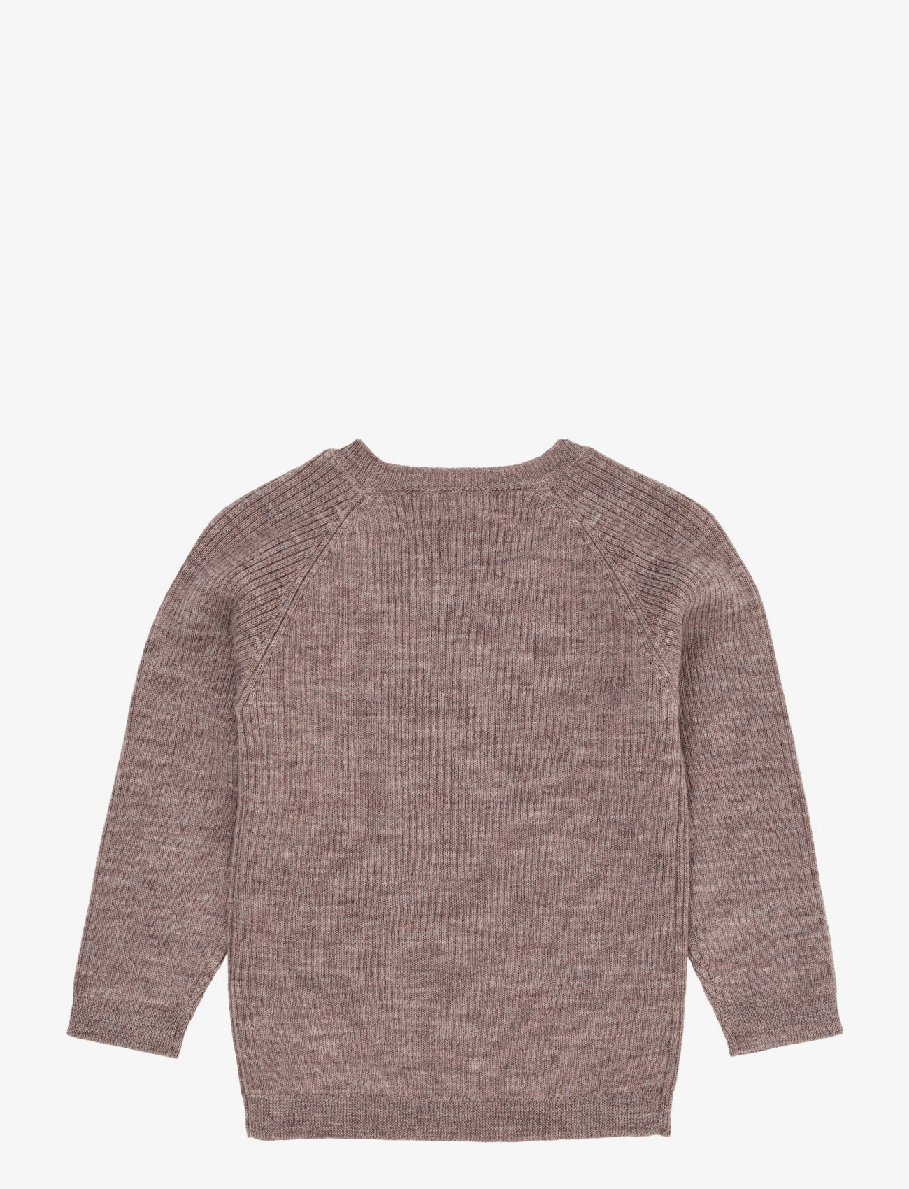 Copenhagen Colors - MERINO CLASSIC RIB BLOUSE - trøjer - natural melange - 1