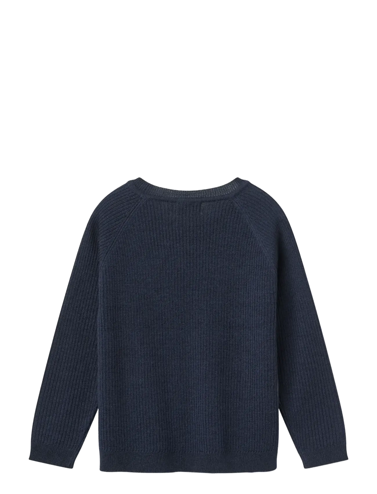 Copenhagen Colors - Merino Classic Rib Blouse - jumpers - navy - 1