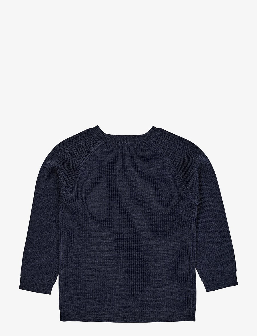 Copenhagen Colors - MERINO CLASSIC RIB BLOUSE - džemprid - navy - 1