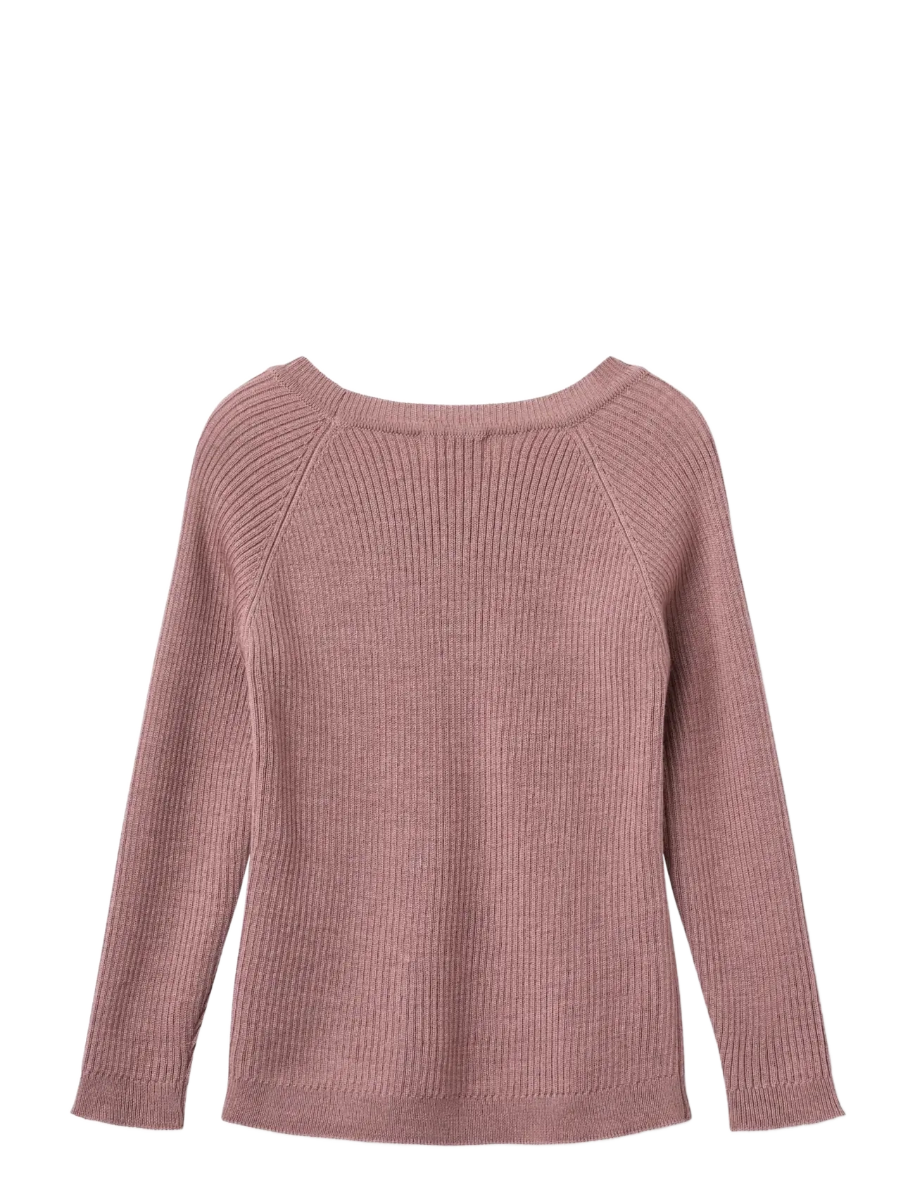 Copenhagen Colors - Merino Classic Rib Blouse - trøjer - winter rose - 1