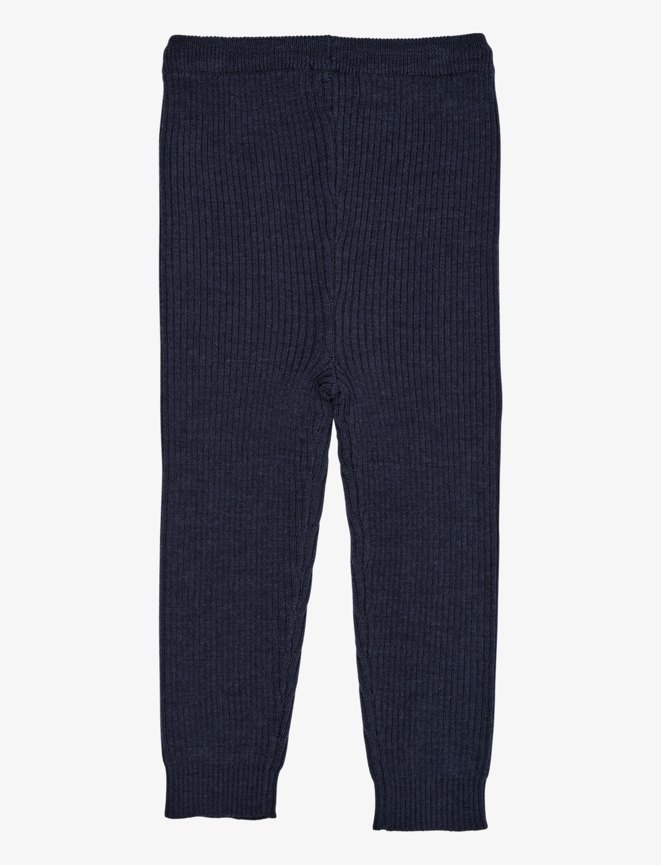 Copenhagen Colors - MERINO CLASSIC RIB LEGGINGS W. DRAWSTRINGS - leggings - navy - 2