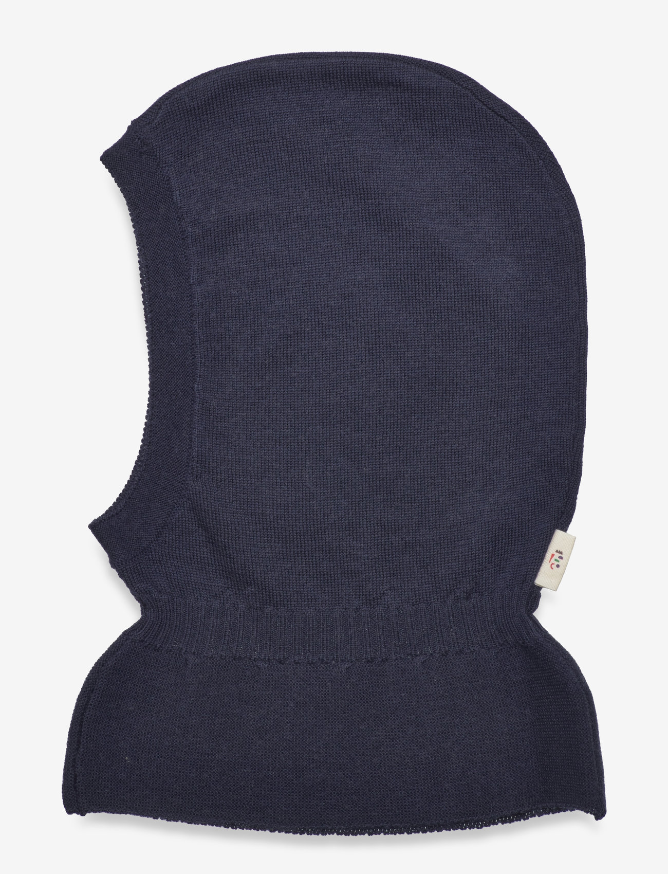 Copenhagen Colors - LT. KNITTED MERINO BALACLAVA WITH FRILL - talveaksessuaarid - navy - 1
