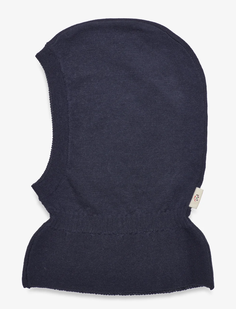 Copenhagen Colors - KNITTED BALACLAVA WITH FRILL - talveaksessuaarid - navy - 1