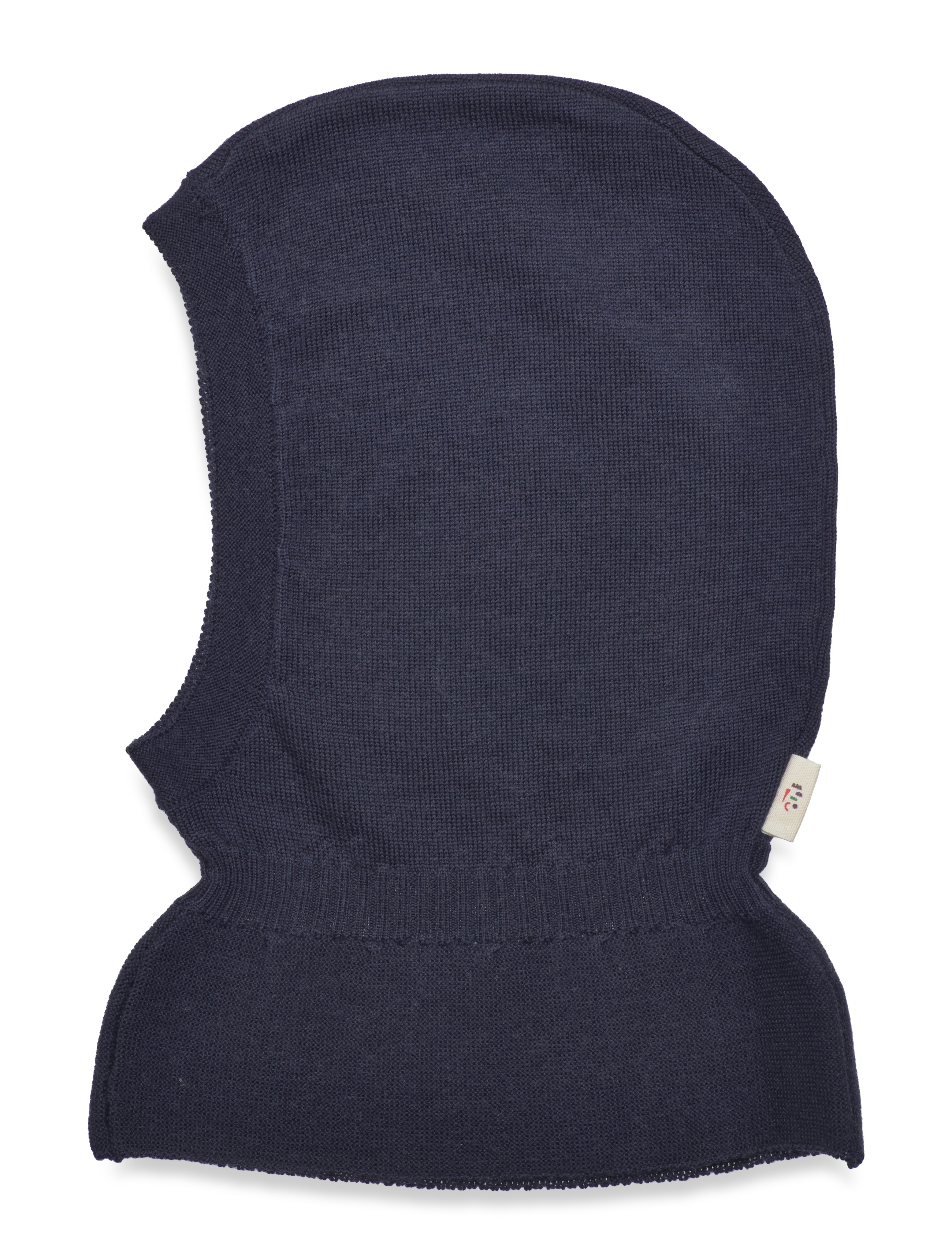 Copenhagen Colors - LT. KNITTED MERINO BALACLAVA WITH FRILL - vinter tilbehør - navy - 1