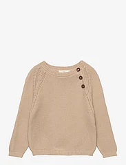 Copenhagen Colors - KNITTED PLAIN PULLOVER - jumpers - lt taupe - 0
