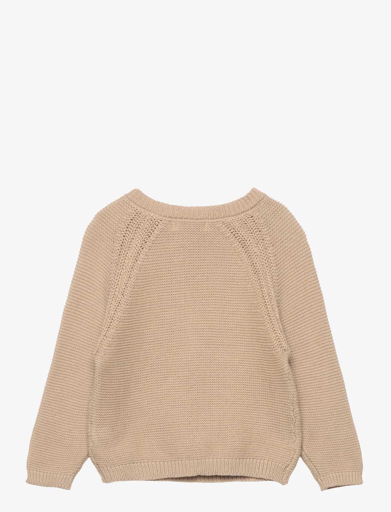 Copenhagen Colors - KNITTED PLAIN PULLOVER - jumpers - lt taupe - 1