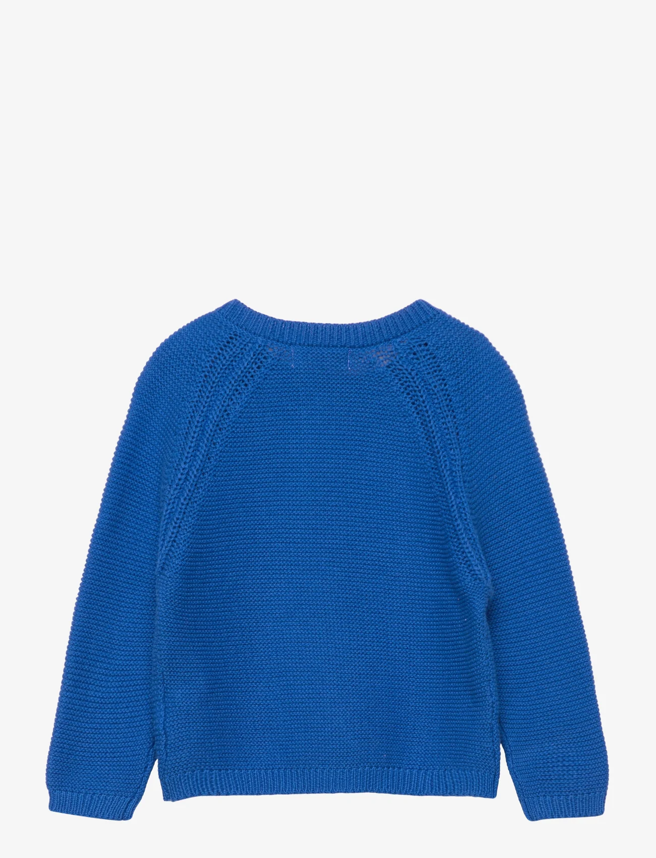 Copenhagen Colors - KNITTED PLAIN PULLOVER - džemperiai - sharp blue - 1