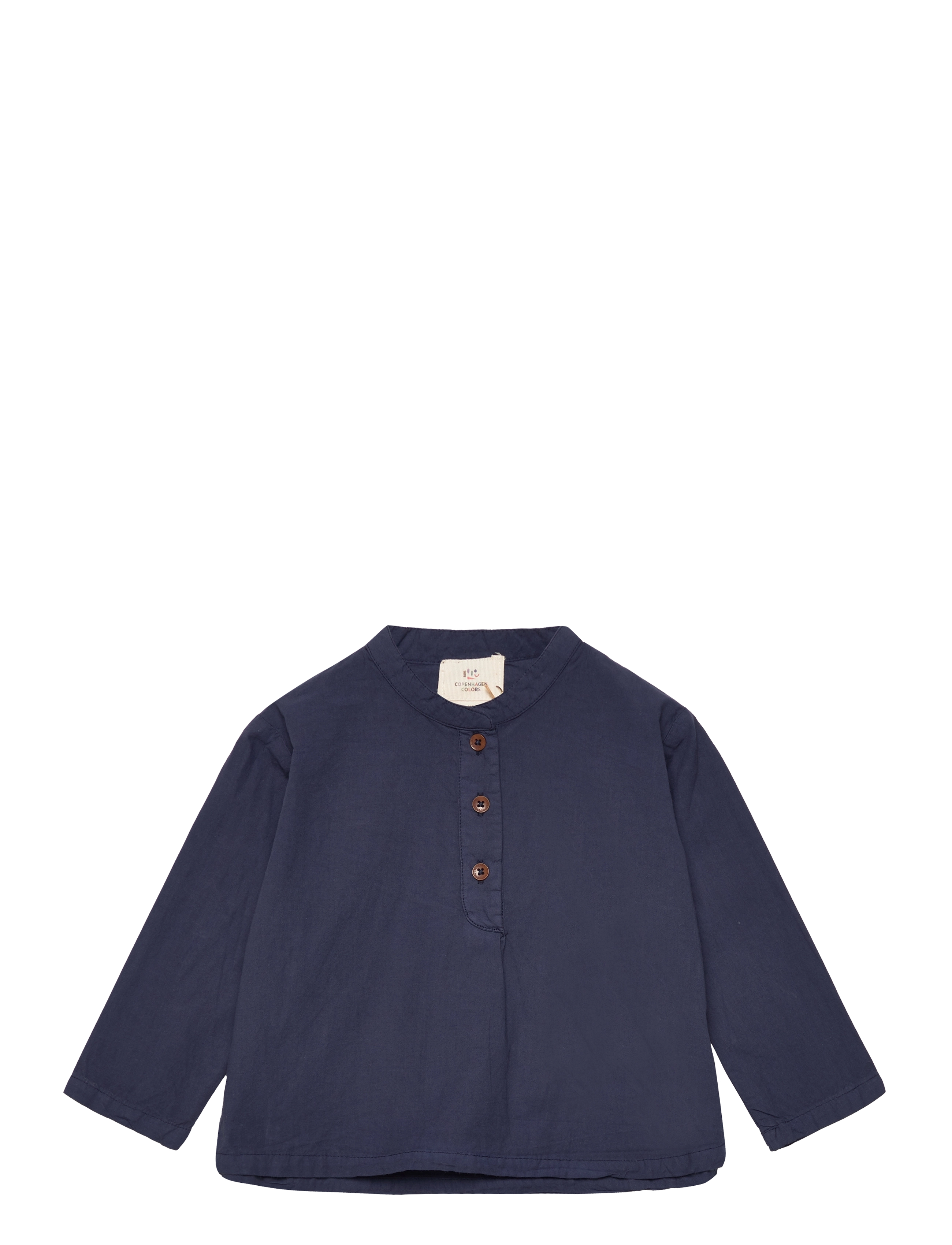 Copenhagen Colors - CLASSIC CRISP POPLIN SHIRT - navy - 1