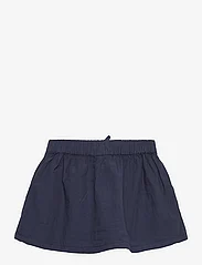 Copenhagen Colors - CLASSIC CRISP POPLIN SKIRT - short skirts - navy - 1