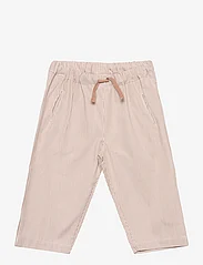 Copenhagen Colors - STRIPED YARNDYED PANTS - baby trousers - beige stripe - 1
