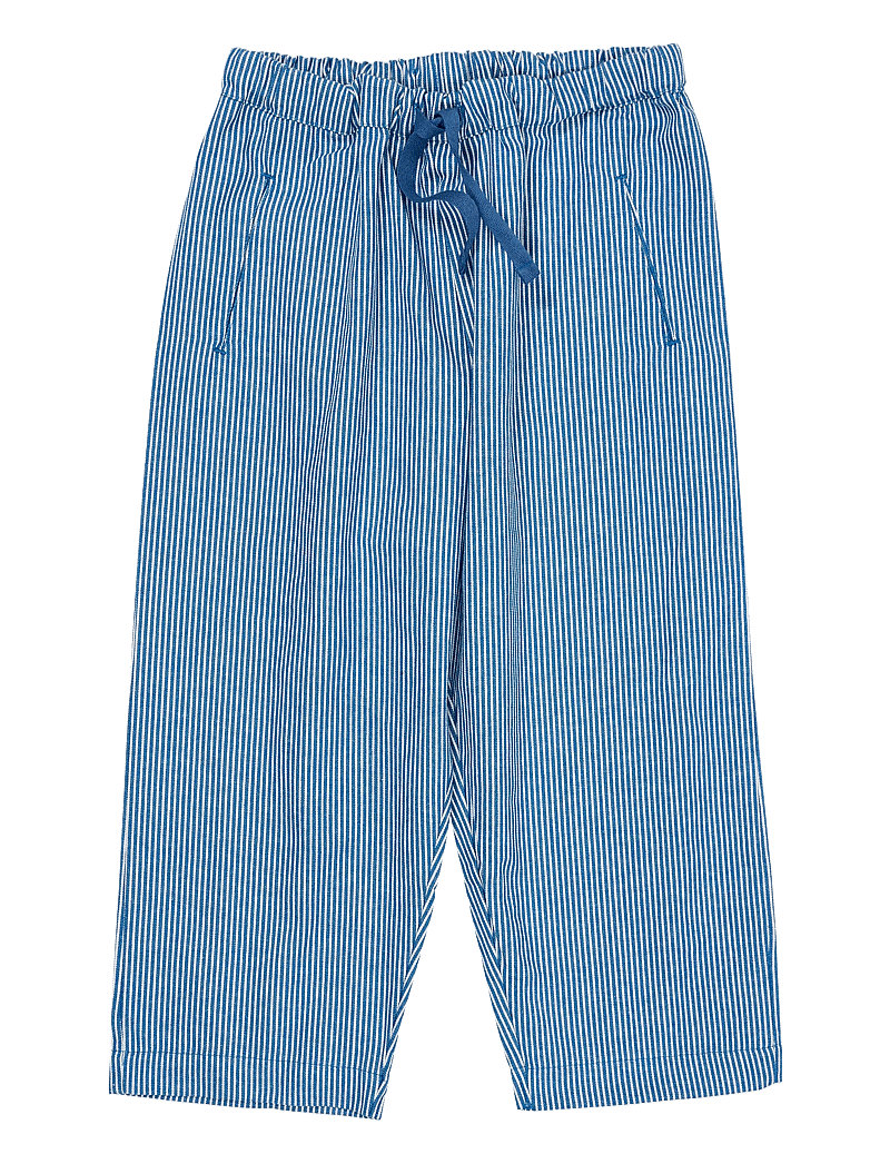 Copenhagen Colors - STRIPED YARNDYED PANTS - einkaufen nach alter von - navy stripe - 0