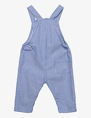 Copenhagen Colors - STRIPED YARNDYED OVERALL - dungarees - sharp blue stripe - 1