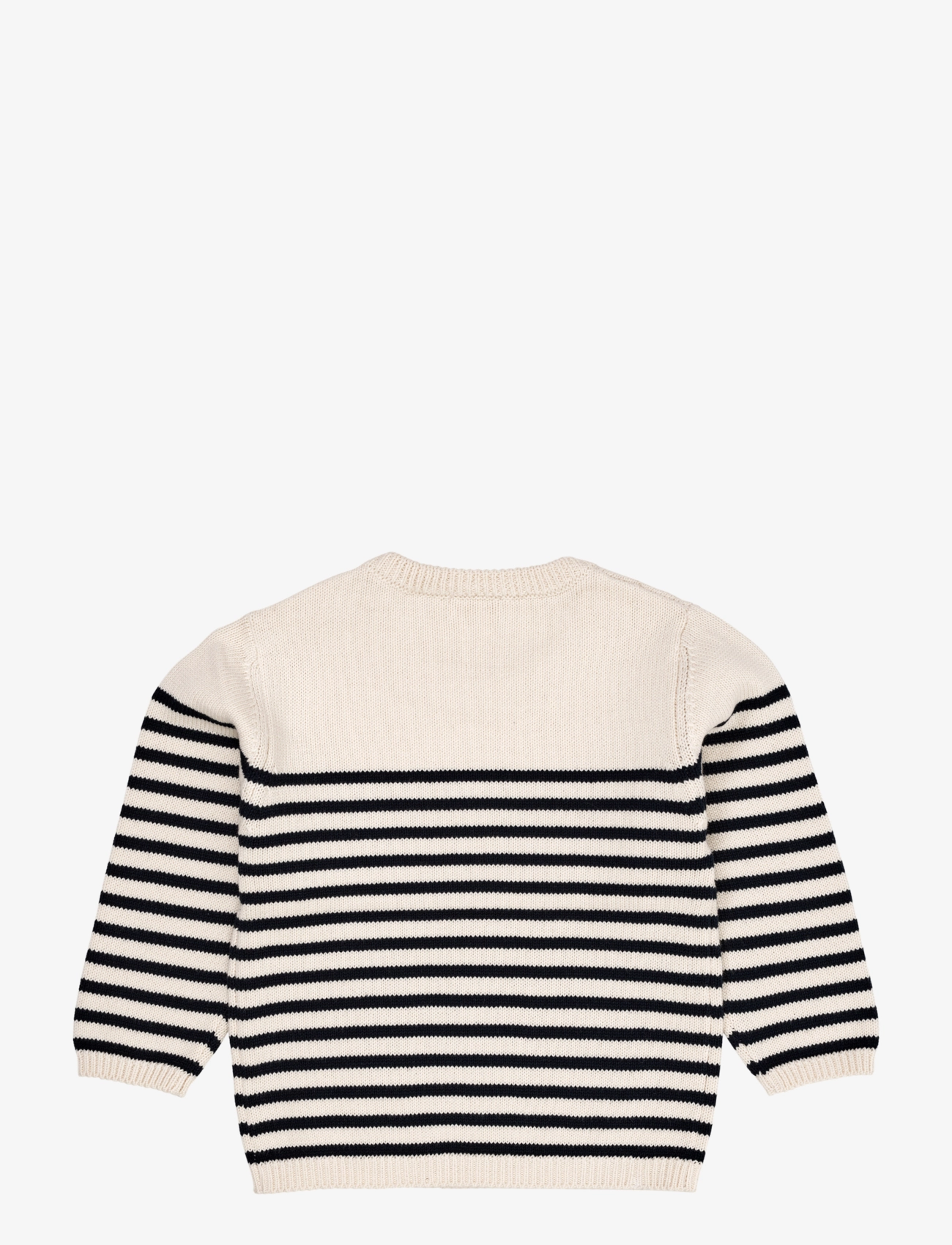 Copenhagen Colors - KNITTED STRIPED SAILOR JUMPER - cream navy combi - 2