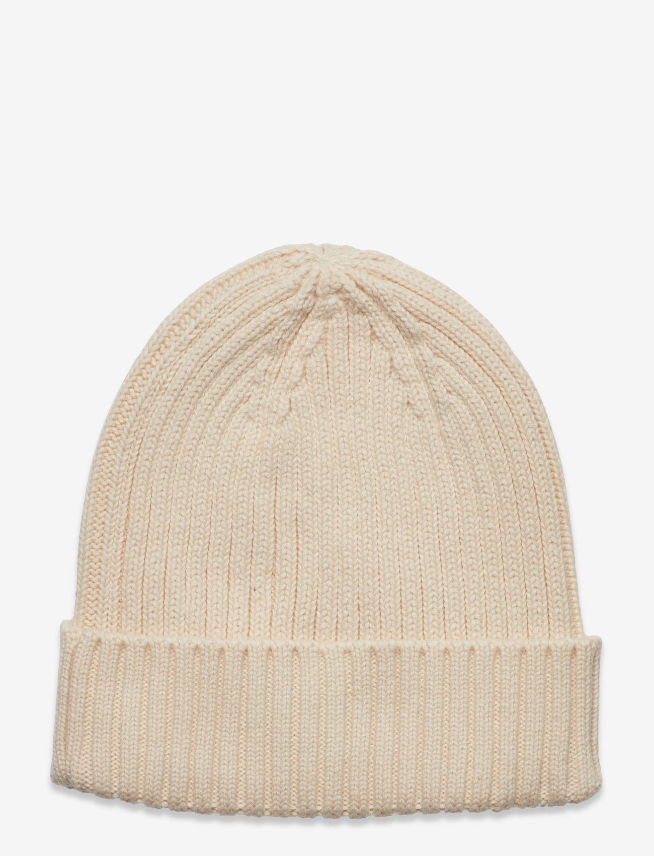 Copenhagen Colors - COTTON KNITTED CLASSIC BEANIE - „beanie" tipo kepurės - cream - 1