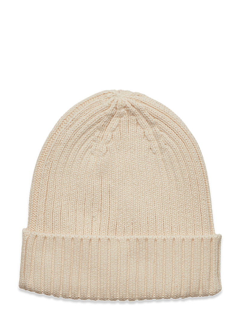 Copenhagen Colors - COTTON KNITTED CLASSIC BEANIE - bonnet - cream - 1