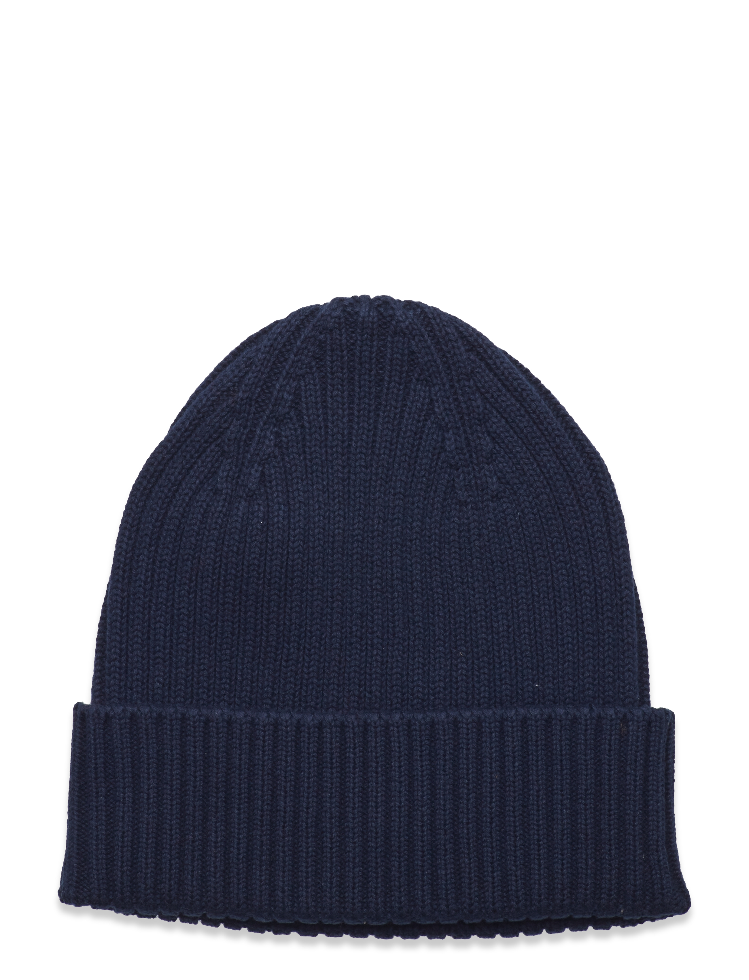 Copenhagen Colors - COTTON KNITTED CLASSIC BEANIE - beanies - navy - 1