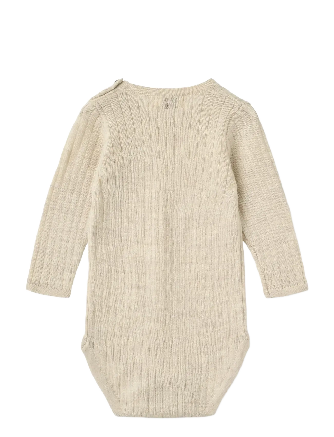Copenhagen Colors - MERINO LS RIB BODYSTOCKING - beebi alusriided - pale cream melange - 1
