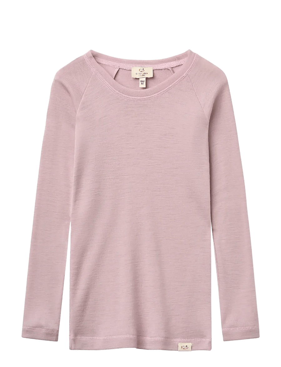 Copenhagen Colors - Merino Light Knitted T-Shirt LS - langärmelig - violet ice - 0