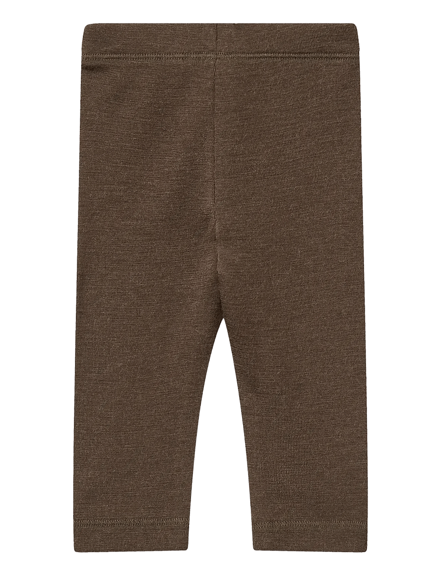 Copenhagen Colors - Merino Light Knitted Leggings - dk brown - 2