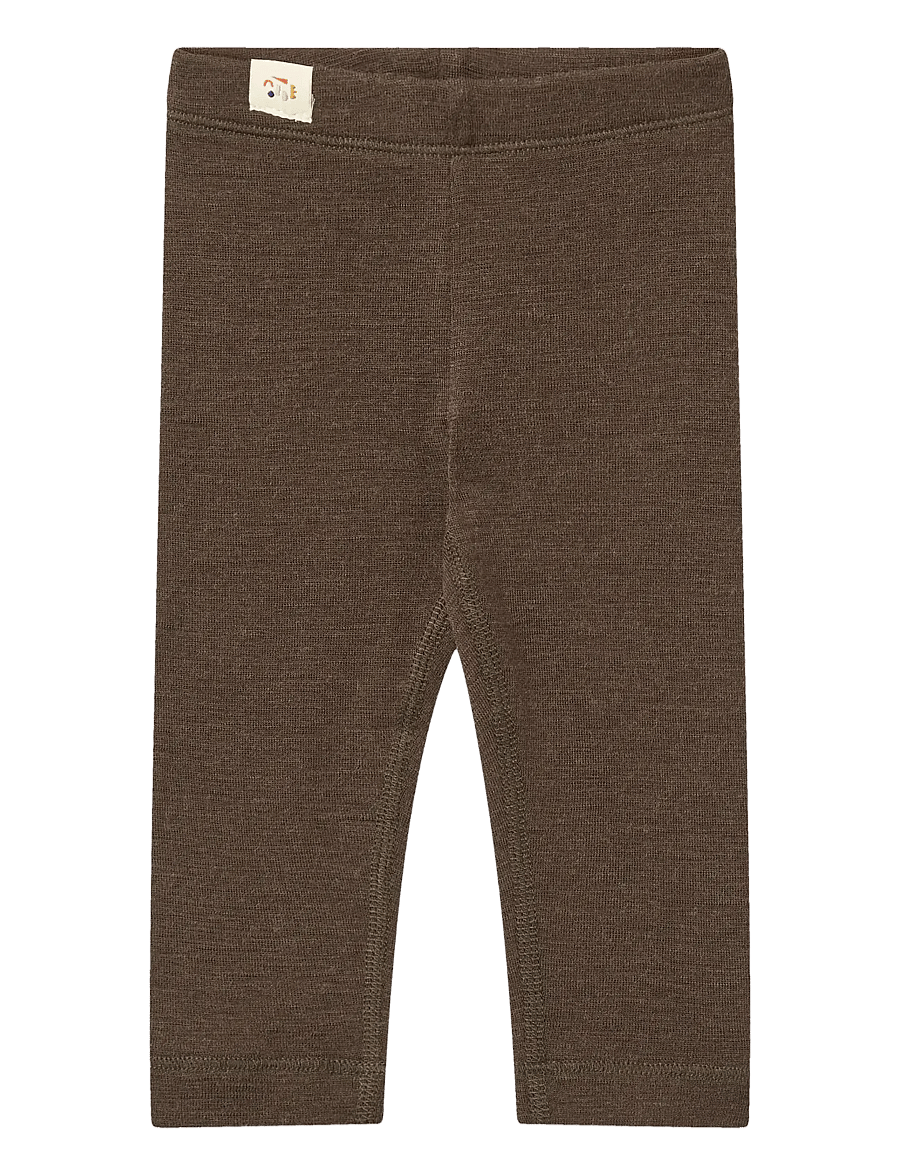 Copenhagen Colors - Merino Light Knitted Leggings - dk brown - 3