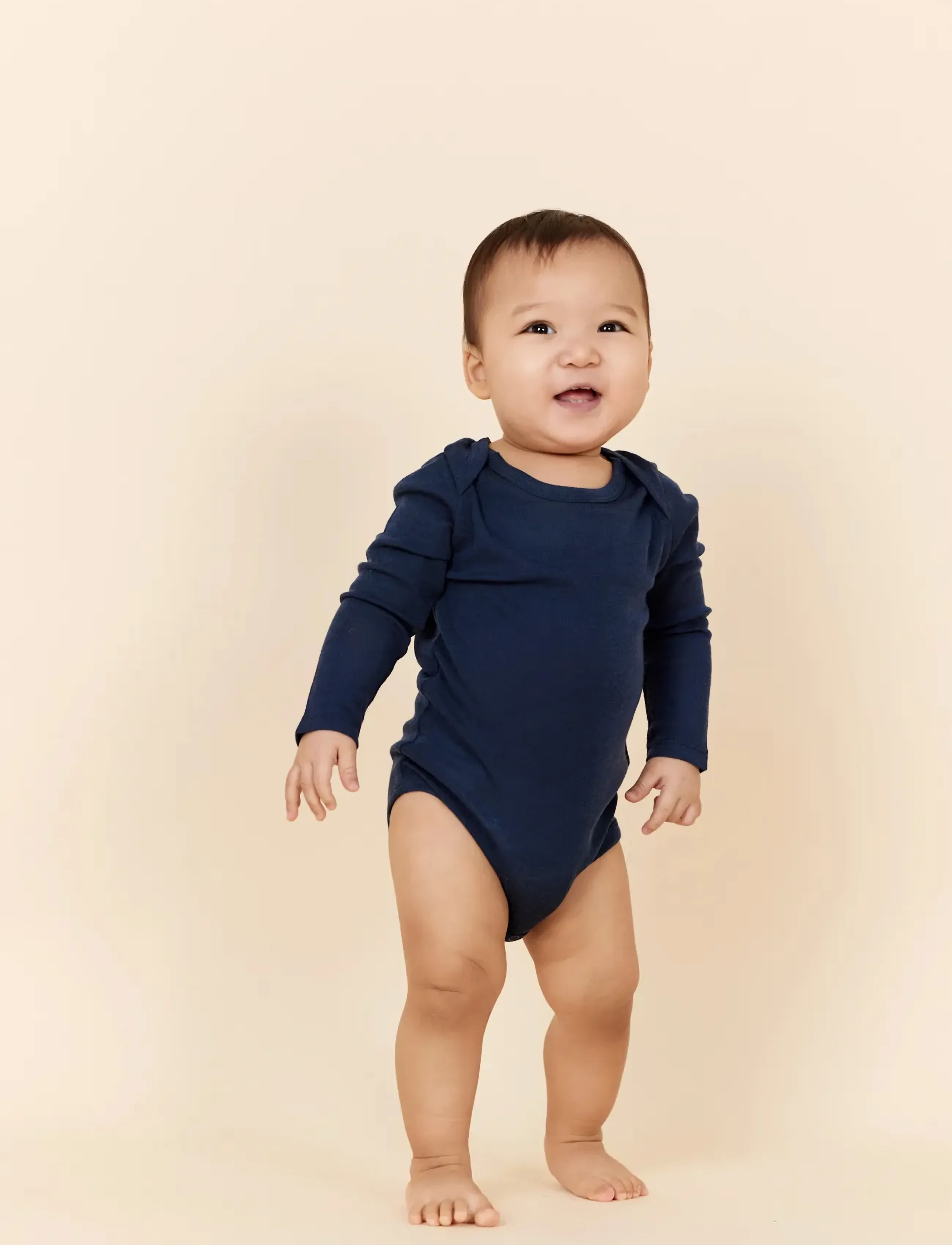 Copenhagen Colors - Merino Light Knitted Bodystocking - navy - 4