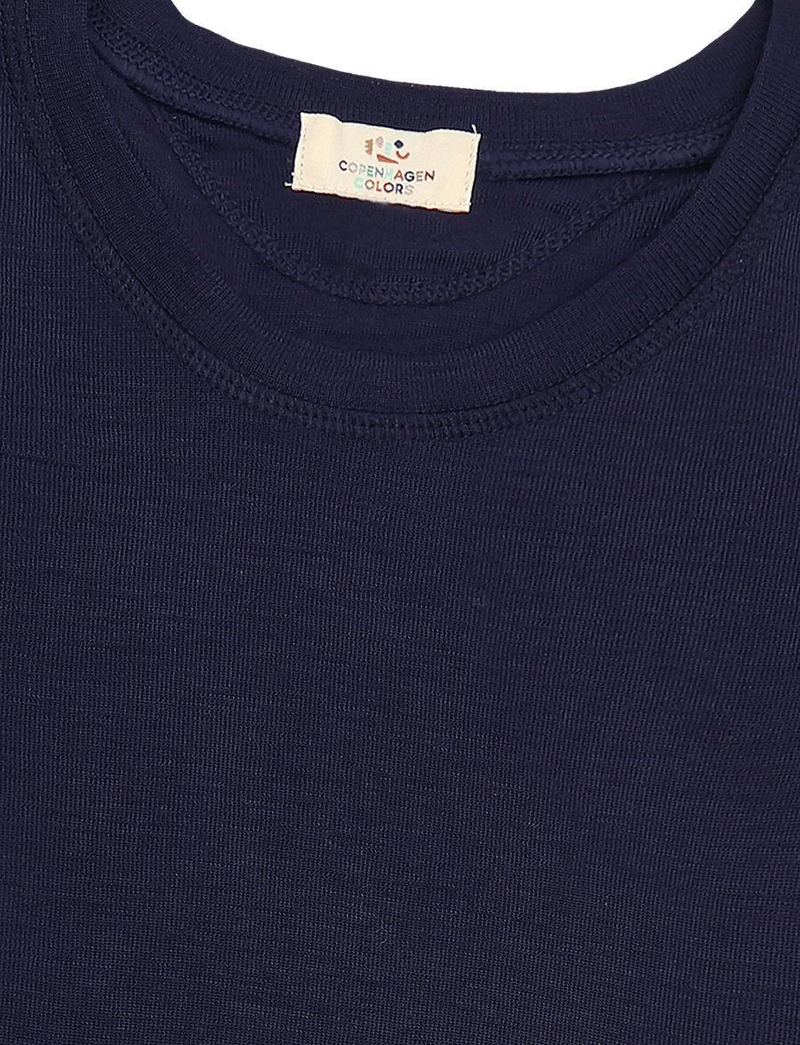 Copenhagen Colors - MERINO LIGHT KNITTED TANK - termoundertrøjer - navy - 3