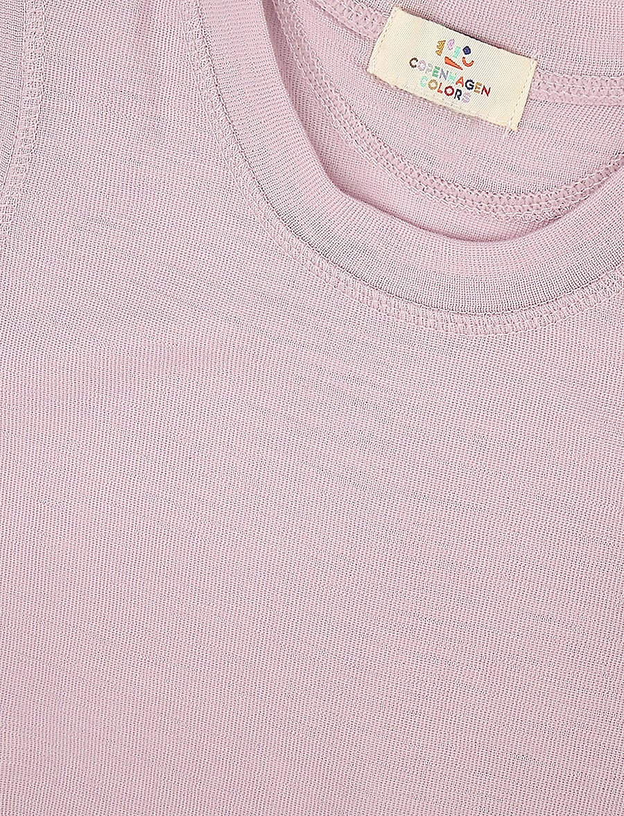 Copenhagen Colors - Merino Light Knitted Tank - underställ baby - violet ice - 2