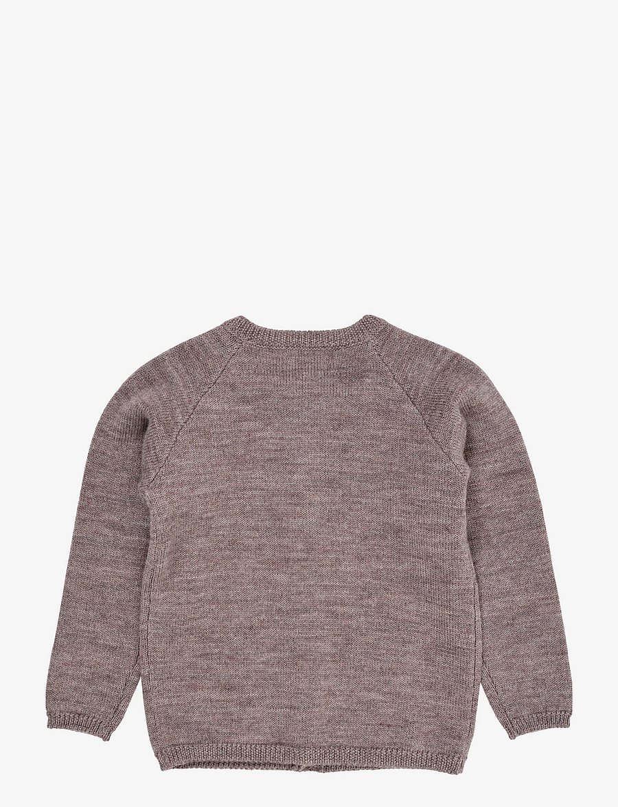 Copenhagen Colors - MERINO KNITTED CARDIGAN - kardiganid - natural melange - 1