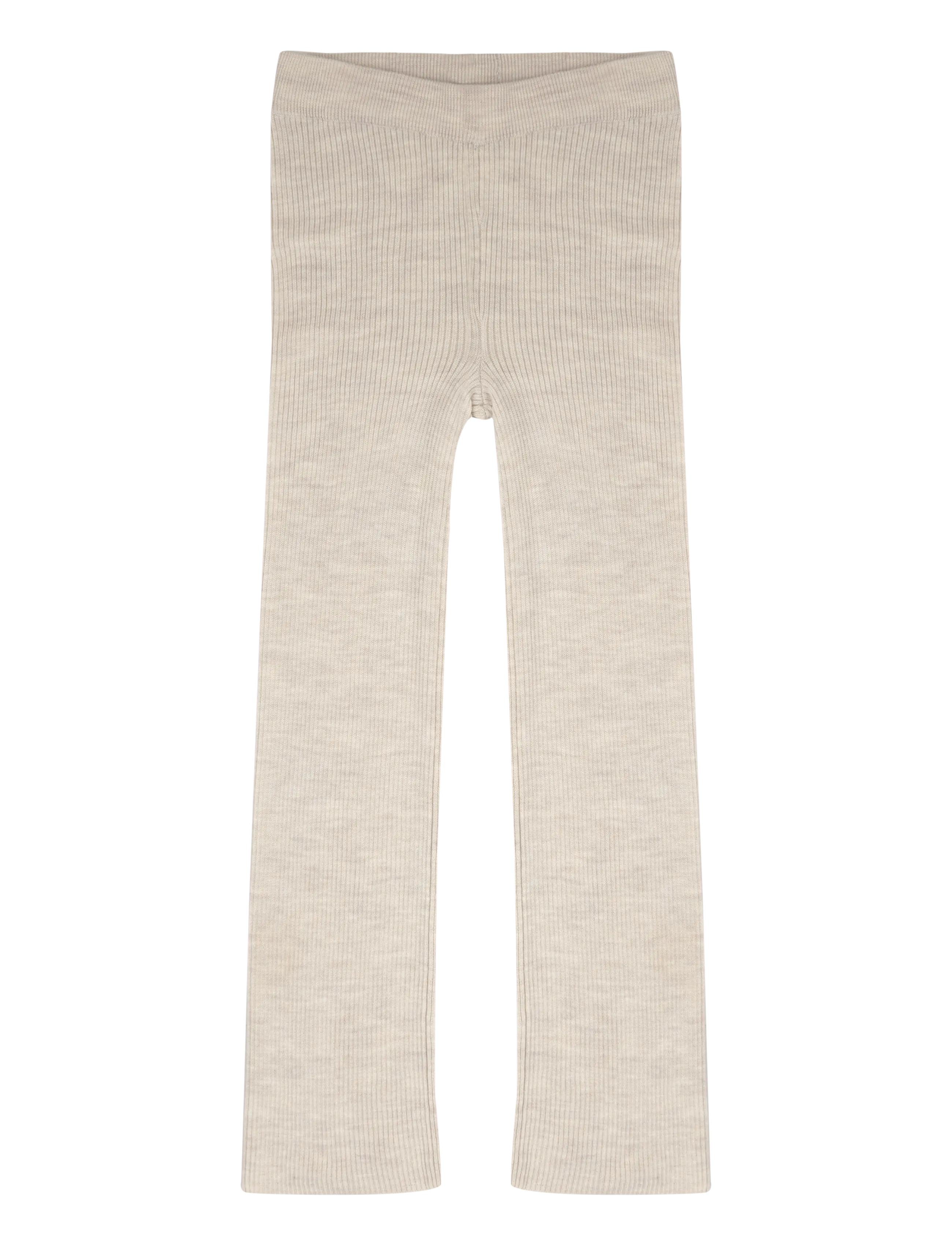 Copenhagen Colors - Merino Wide Rib Pants - herbstliche kleidung - pale cream melange - 2