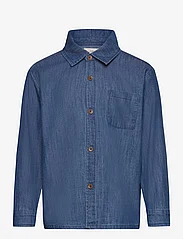 Copenhagen Colors - SUPER LIGHT DENIM CLASSIC SHIRT - long-sleeved shirts - lt denim blue - 0