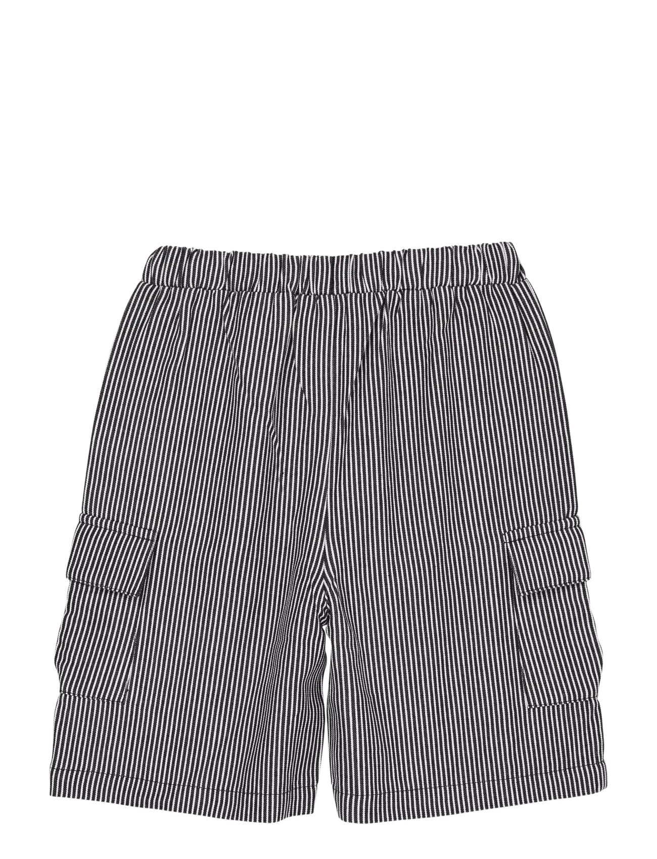 Copenhagen Colors - STRIPED POCKET SHORTS - navy stripe - 1