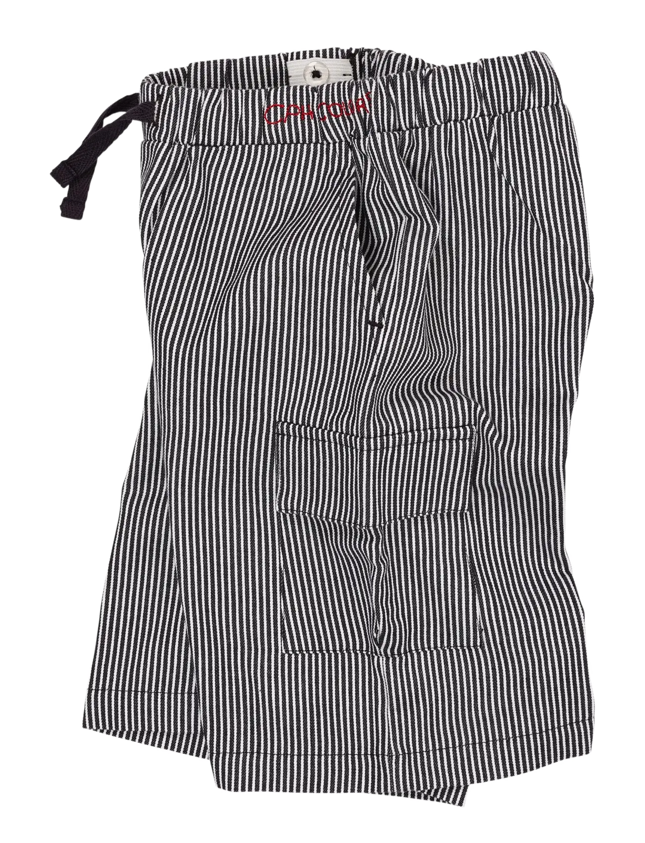 Copenhagen Colors - STRIPED POCKET SHORTS - navy stripe - 2
