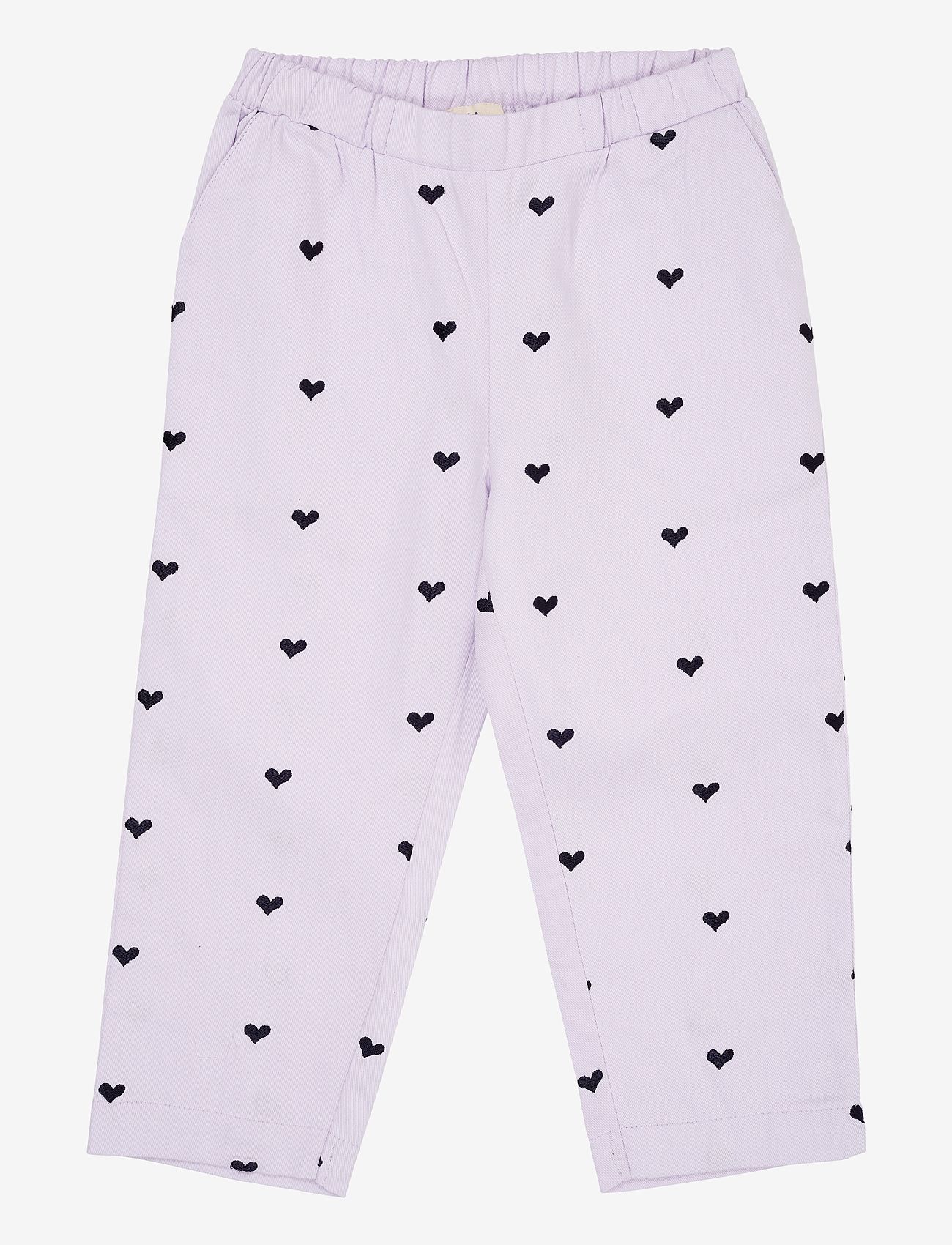Copenhagen Colors - TWILL HEART PANTS - Öö- ja aluspesu - lavender w. navy hearts - 0