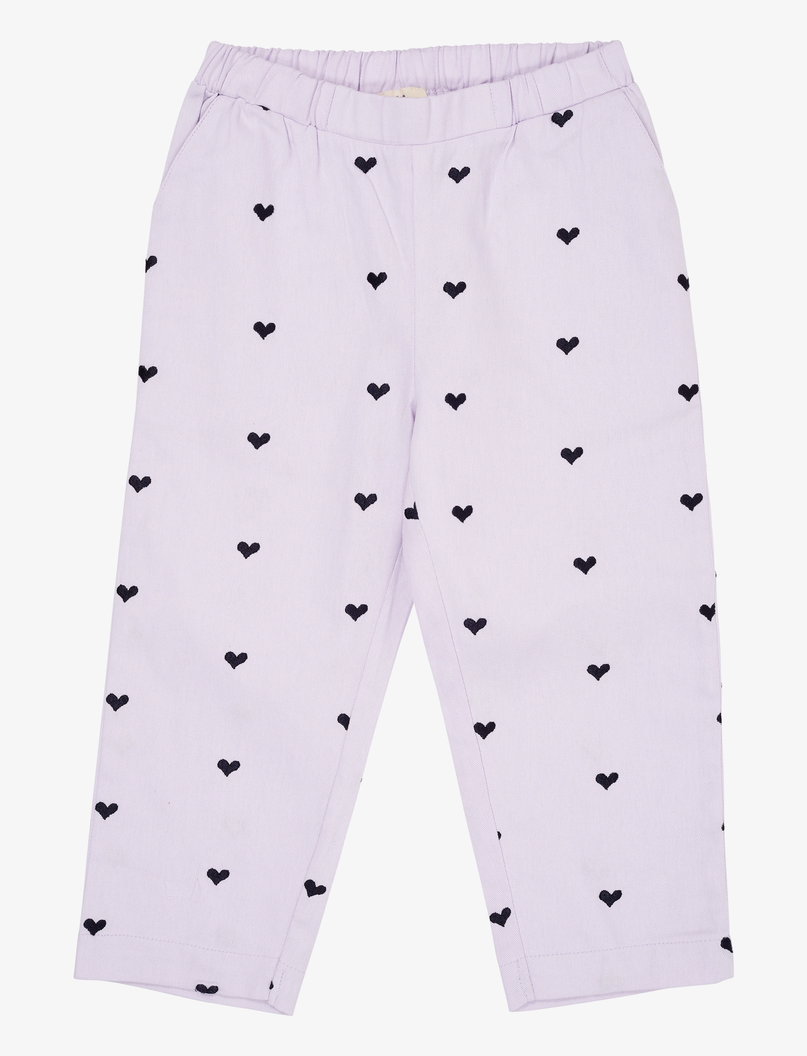 LAVENDER W. NAVY HEARTS