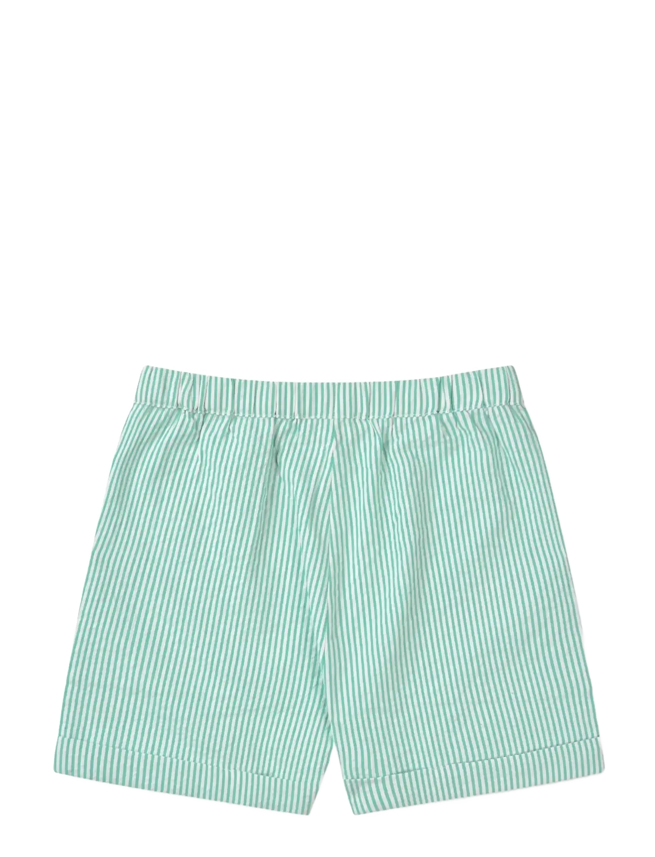 Copenhagen Colors - SEERSUCKER SHORTS SPORTY - sharp green w cream stripe - 2