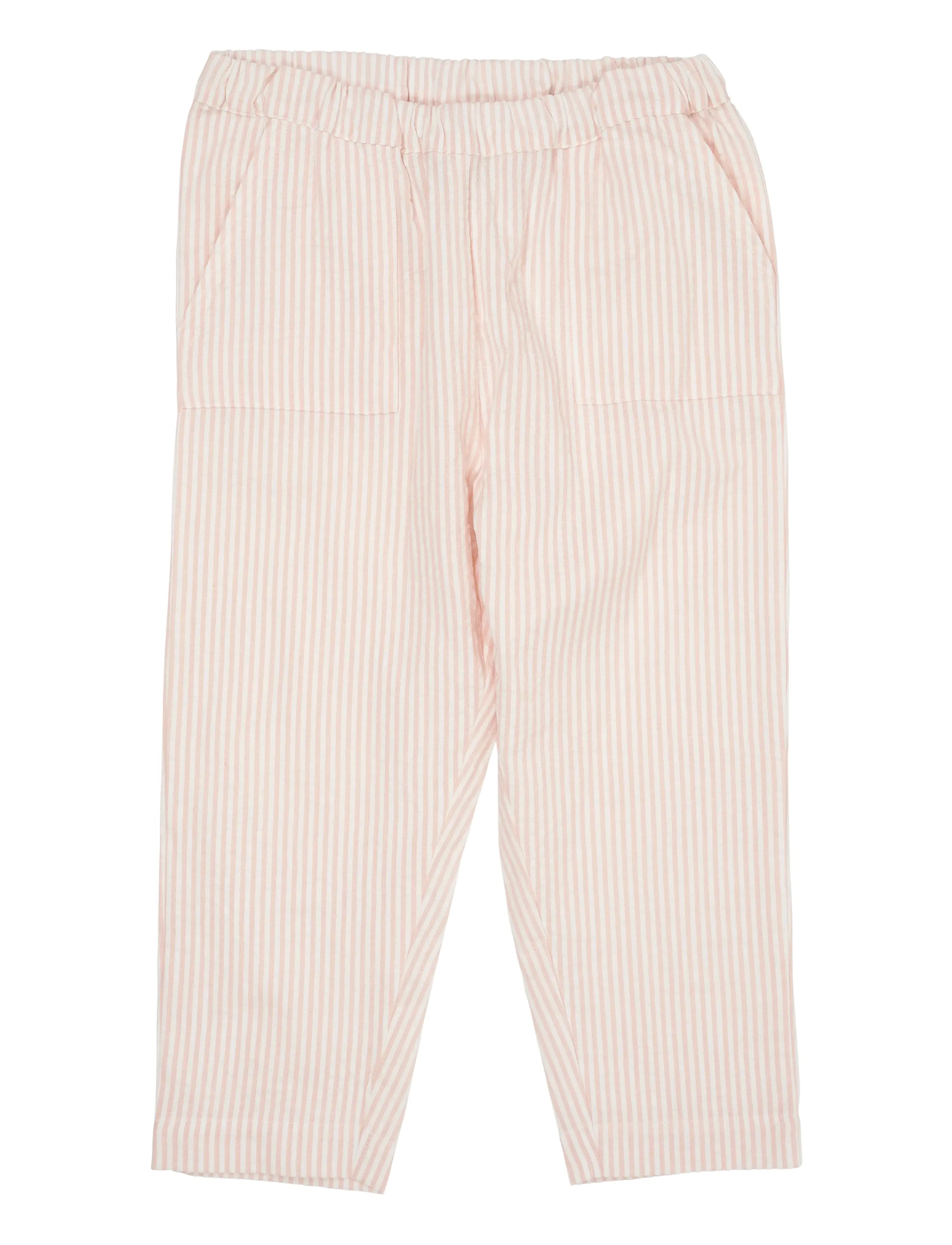 Copenhagen Colors Seersucker Pants, 140, Underdele > Bukser, Børn