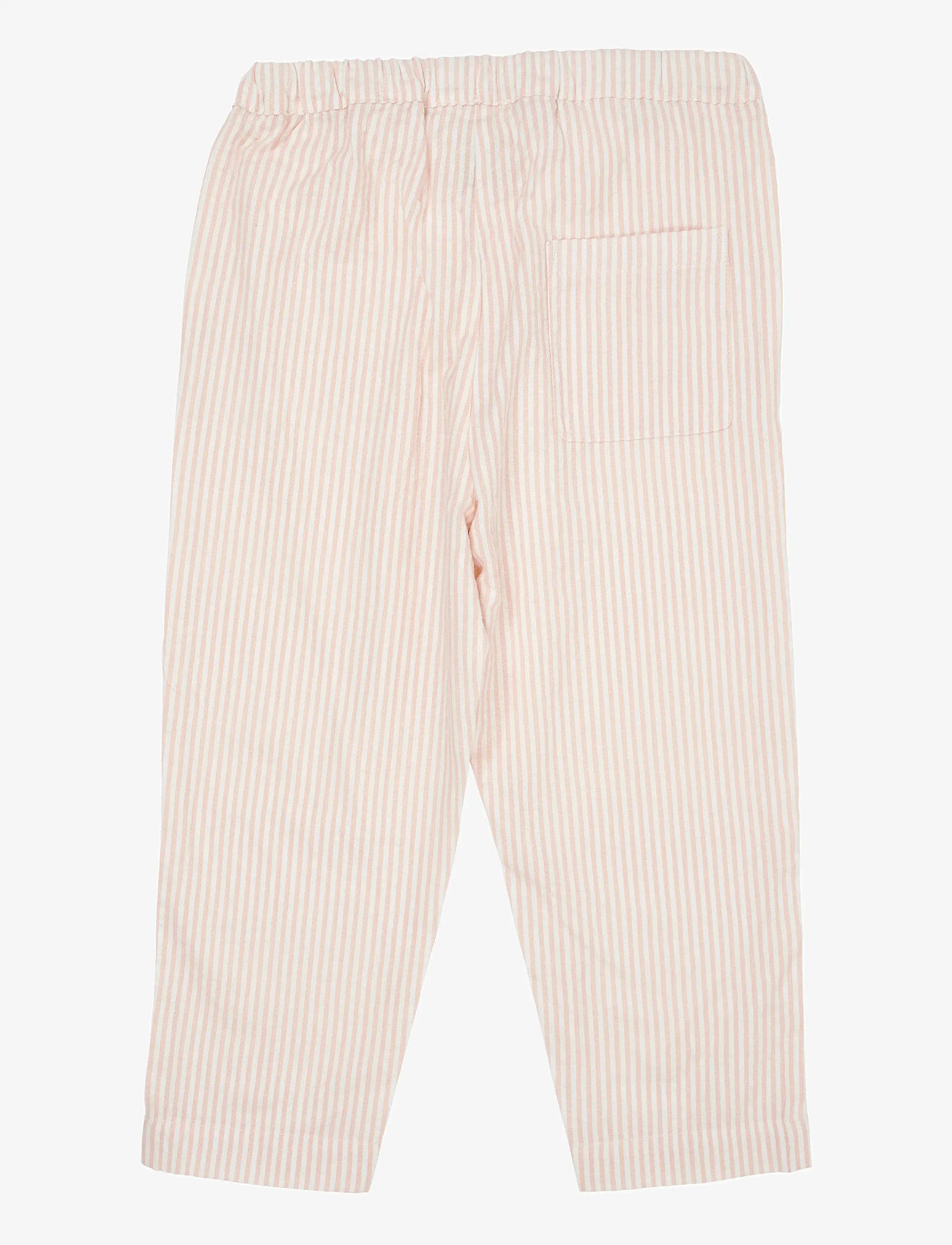 Copenhagen Colors - SEERSUCKER PANTS - babybukser - dusty rose w cream stripe - 1