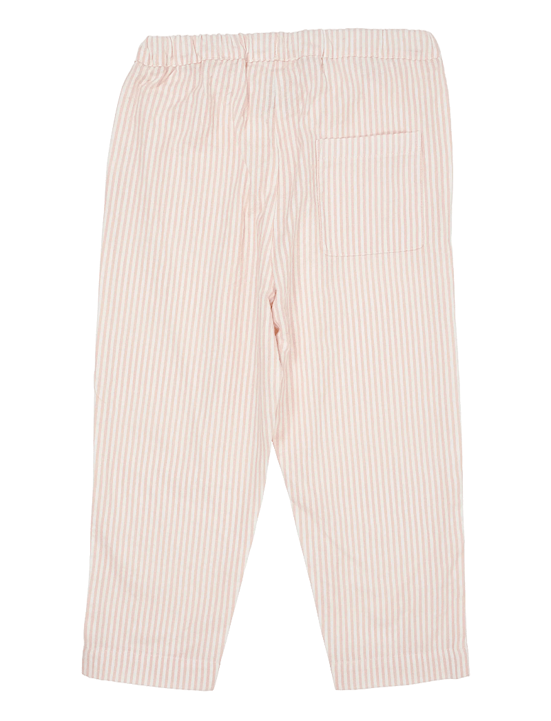 Copenhagen Colors - SEERSUCKER PANTS - babybukser - dusty rose w cream stripe - 1