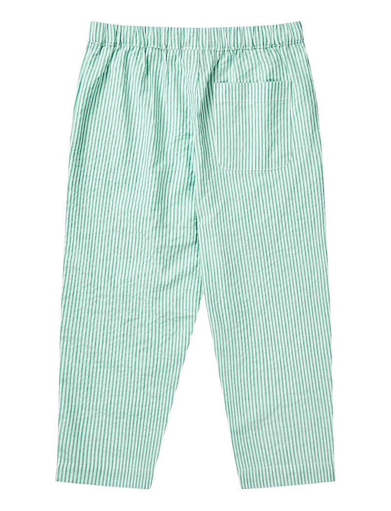 Copenhagen Colors - SEERSUCKER PANTS - babybukser - sharp green w cream stripe - 2
