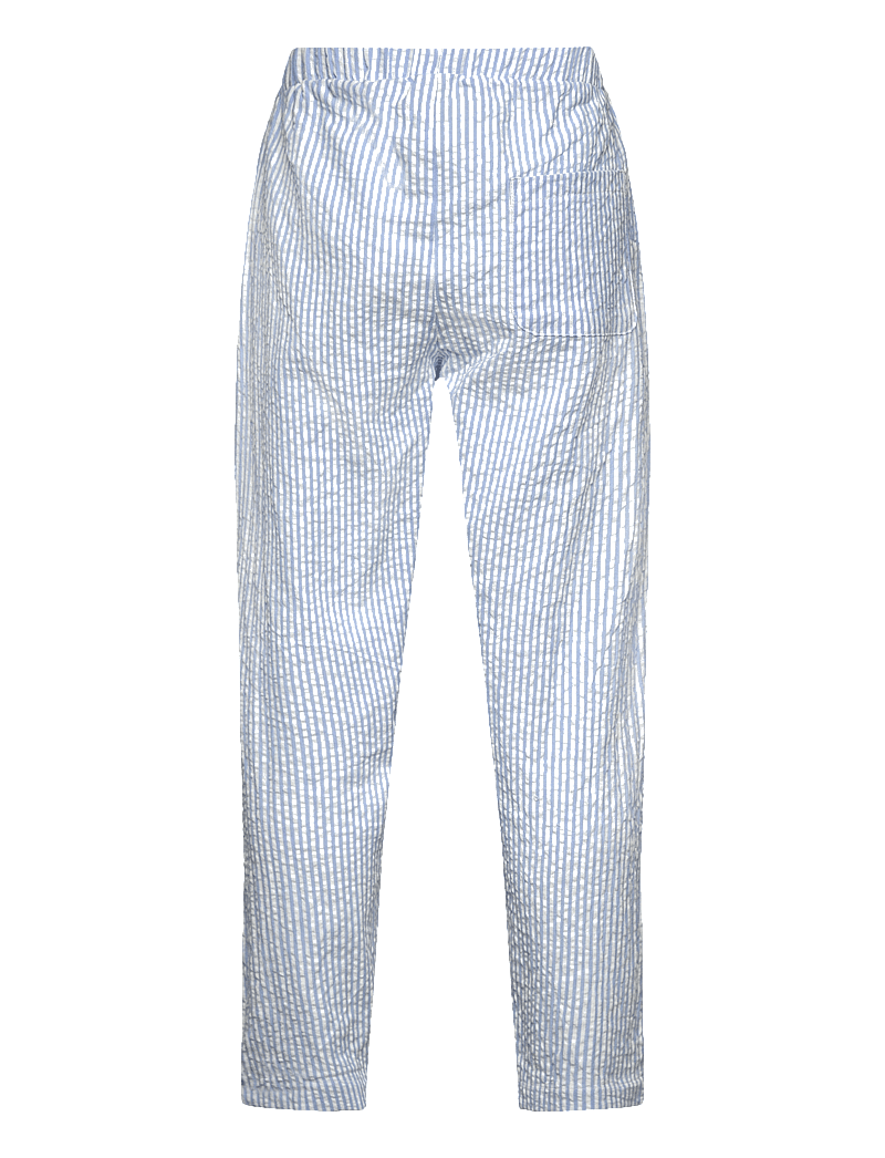 Copenhagen Colors - SEERSUCKER PANTS - babybukser - sky blue w cream stripe - 2