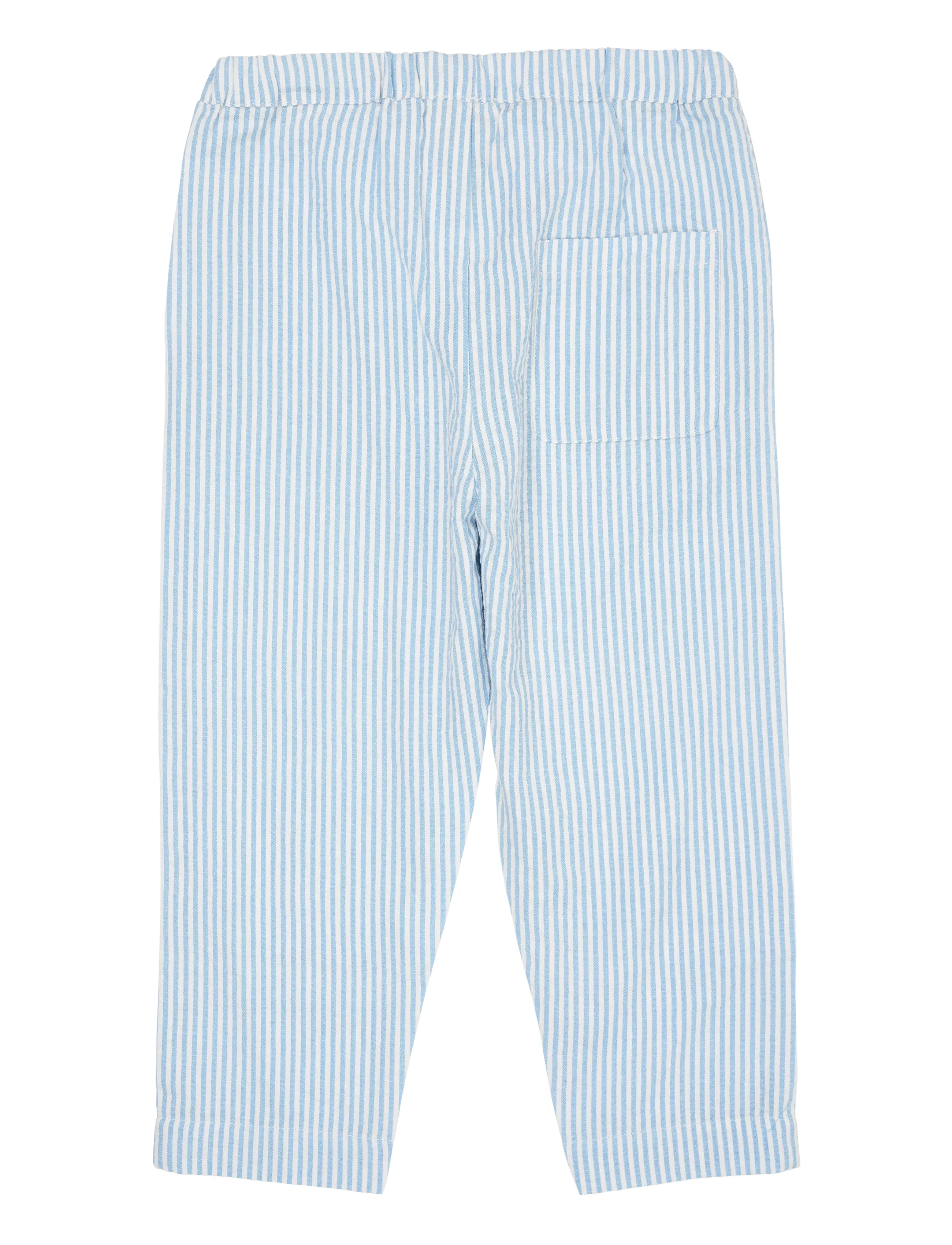 Copenhagen Colors - SEERSUCKER PANTS - babyhosen - sky blue w cream stripe - 3