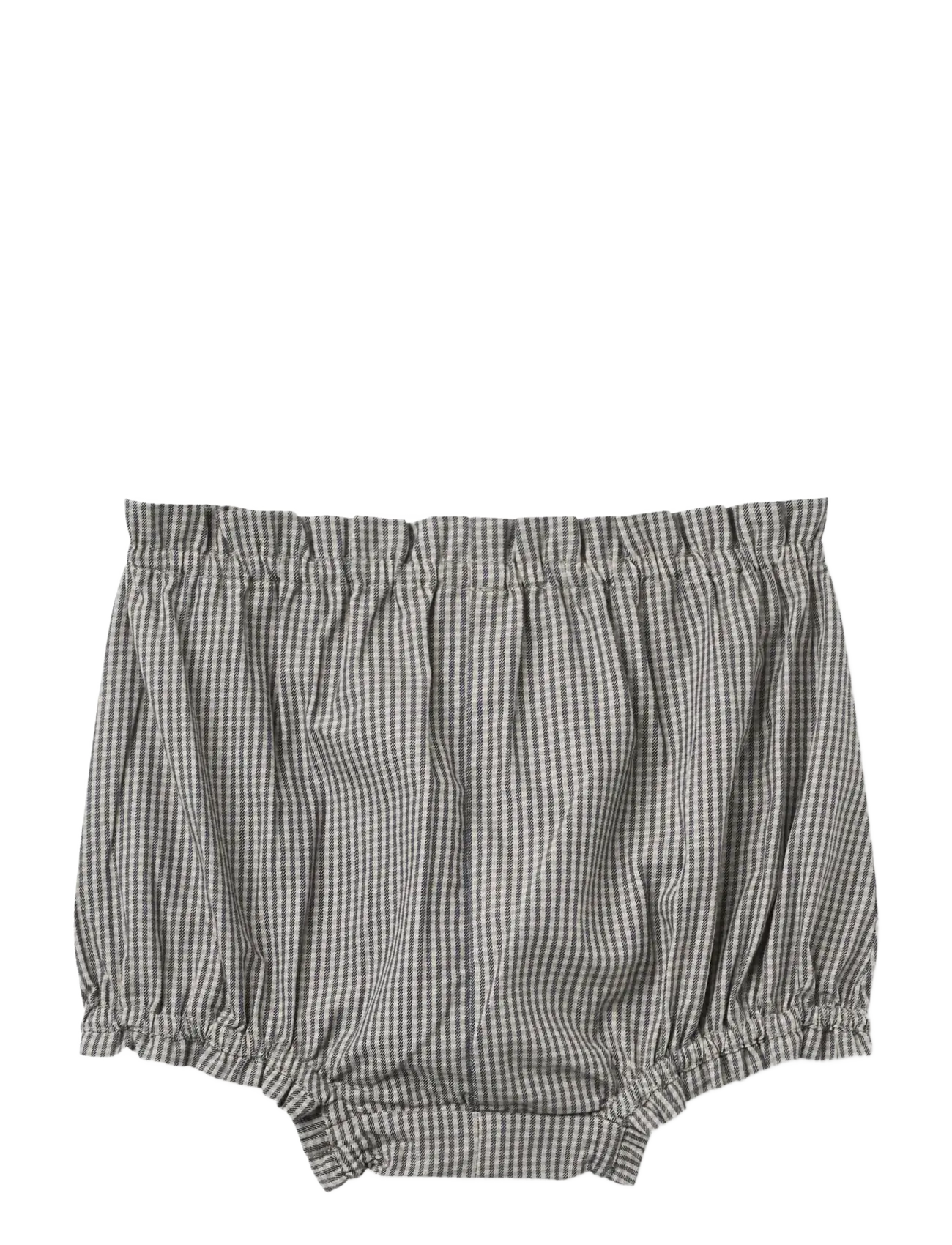 Copenhagen Colors - Checkered Emb. Baby Set w. Blouse and Bloomers - grey check comb. - 4