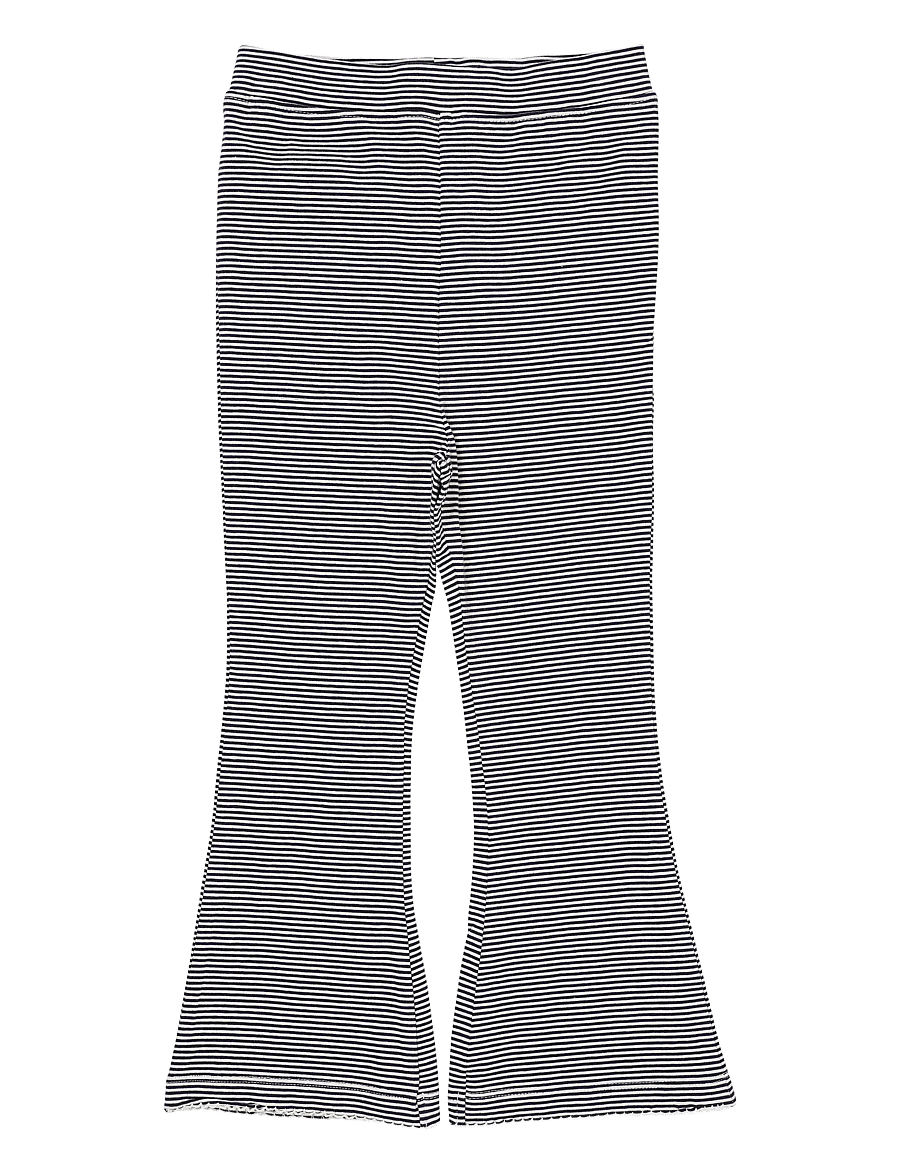 Copenhagen Colors - STRIPED FLARE PANT - babybyxor - navy/cream stripe - 0