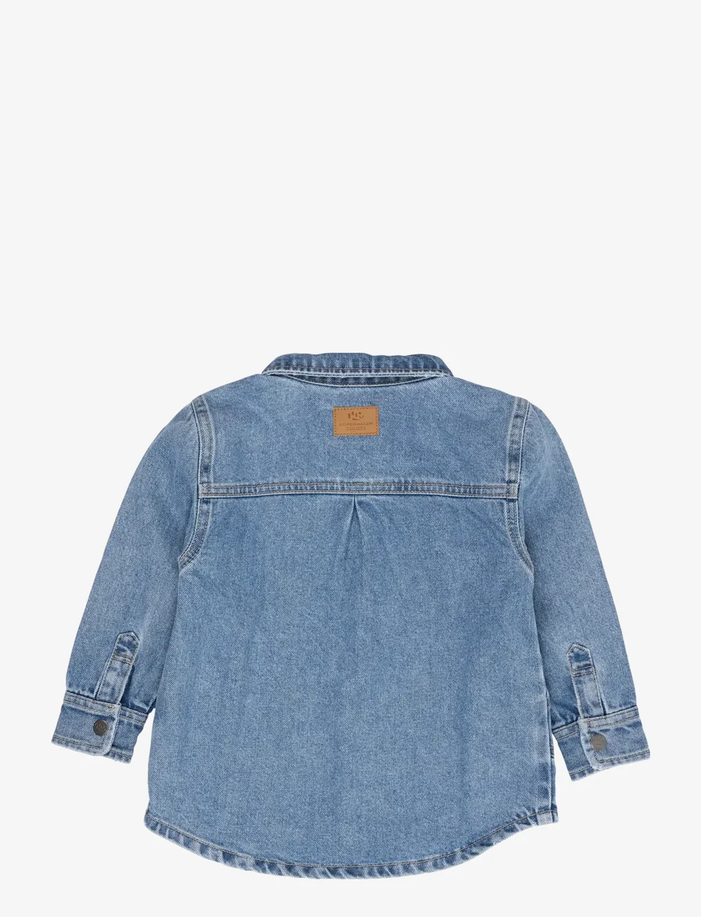 Copenhagen Colors - ORGANIC JEANS JACKET - jeansjackor - lt blue indigo washed - 1